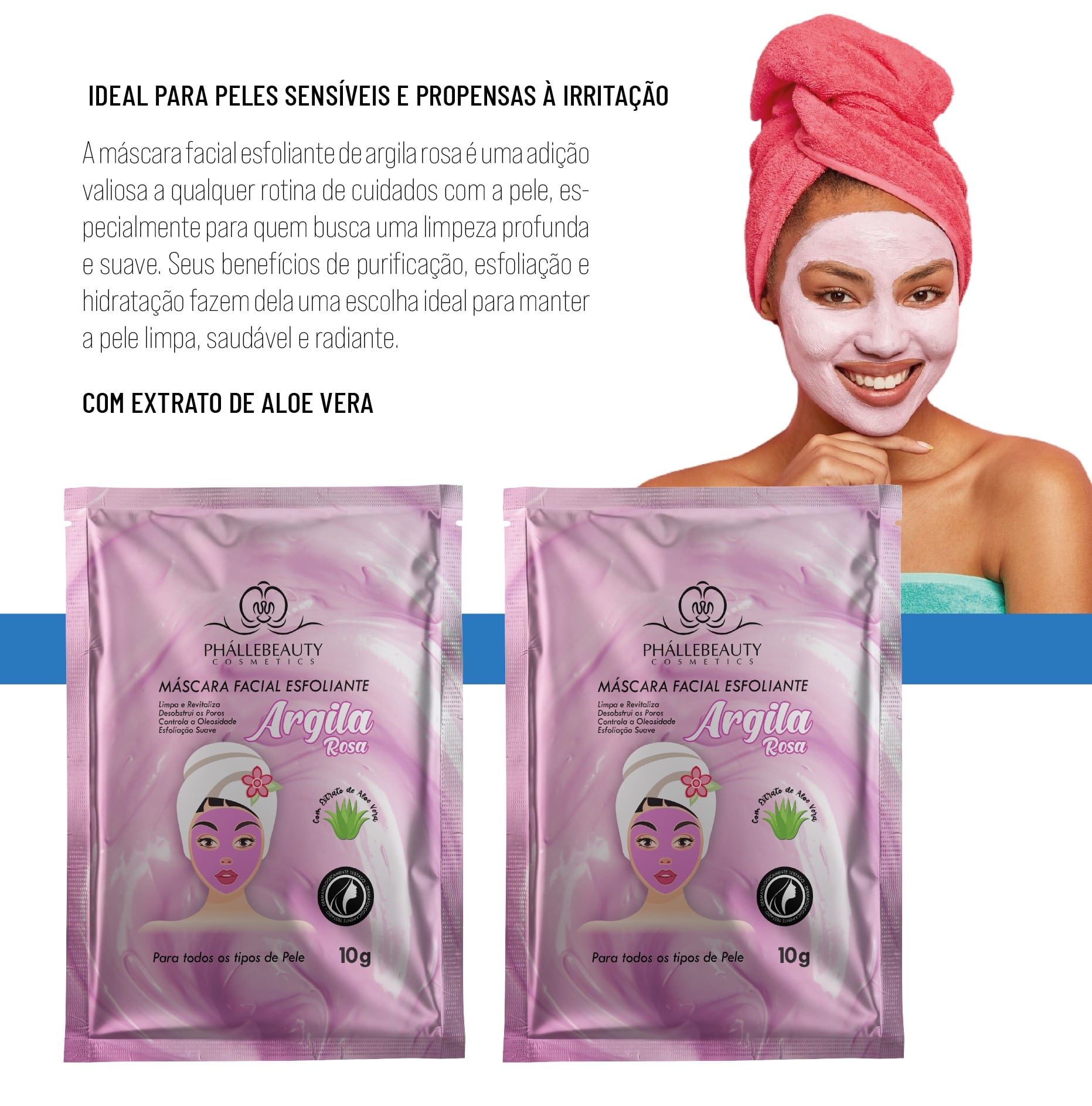 Rotina de Skincare Completa com Máscara de Argila Rosa