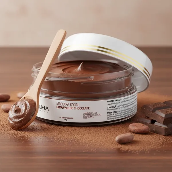 Receita Caseira de Máscara de Chocolate para Pele Radiante