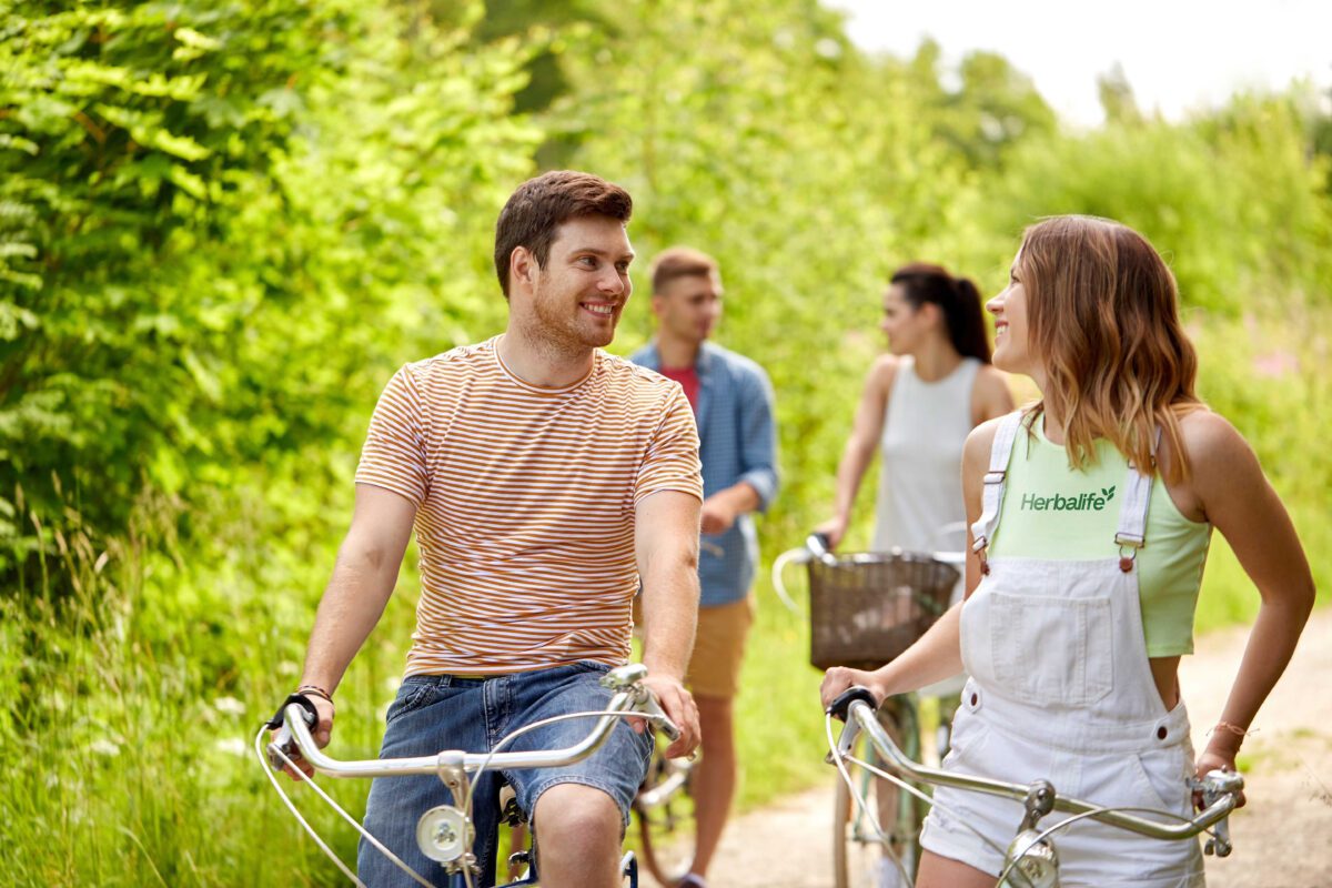 benefícios de andar de bicicleta para a mente