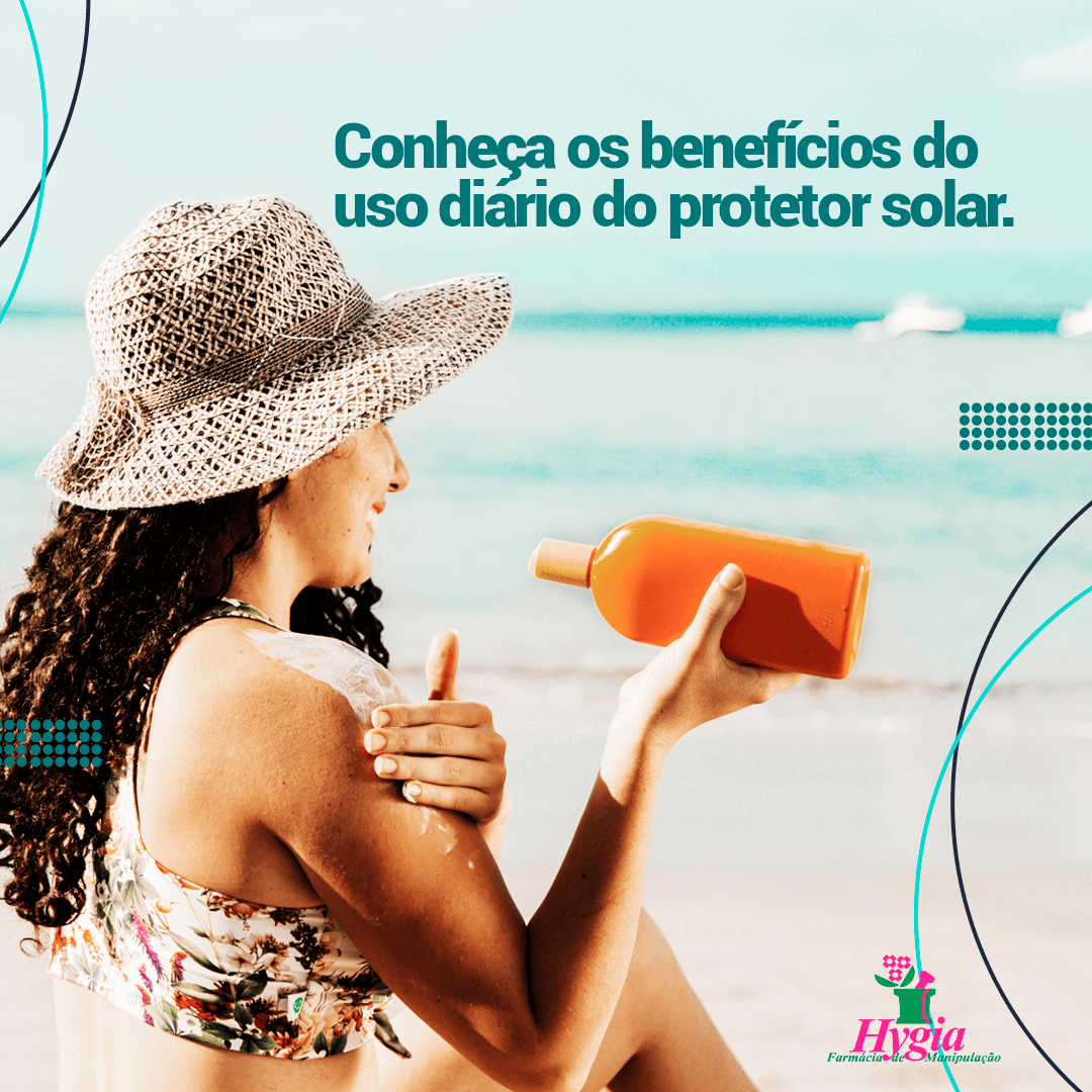 5 ideias de títulos:
1. Protetor Solar: O Escudo Essencial para uma Pele Saudável e Jovem
2. Desmistificando o Uso Diário do Protetor Solar: Benefícios Além da Estética
3. Como Escolher e Usar o Protetor Solar Ideal para Cada Tipo de Pele
4. Combata o Envelhecimento Precoce e Manchas com o Protetor Solar Certo
5. Protetor Solar: Um Aliado Indispensável na Prevenção de Doenças de Pele