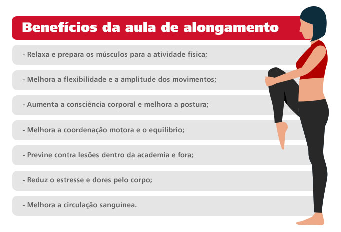 benefícios do alongamento para quem faz musculação