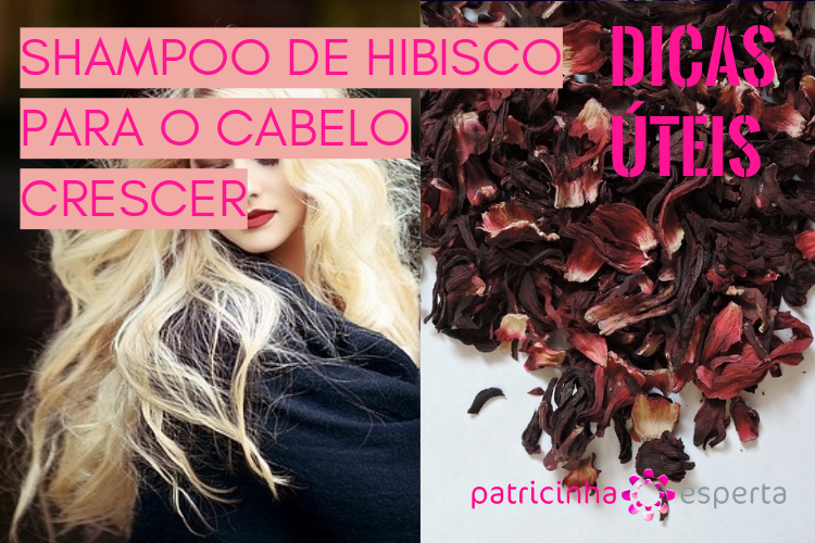 Hibisco para cabelos cacheados