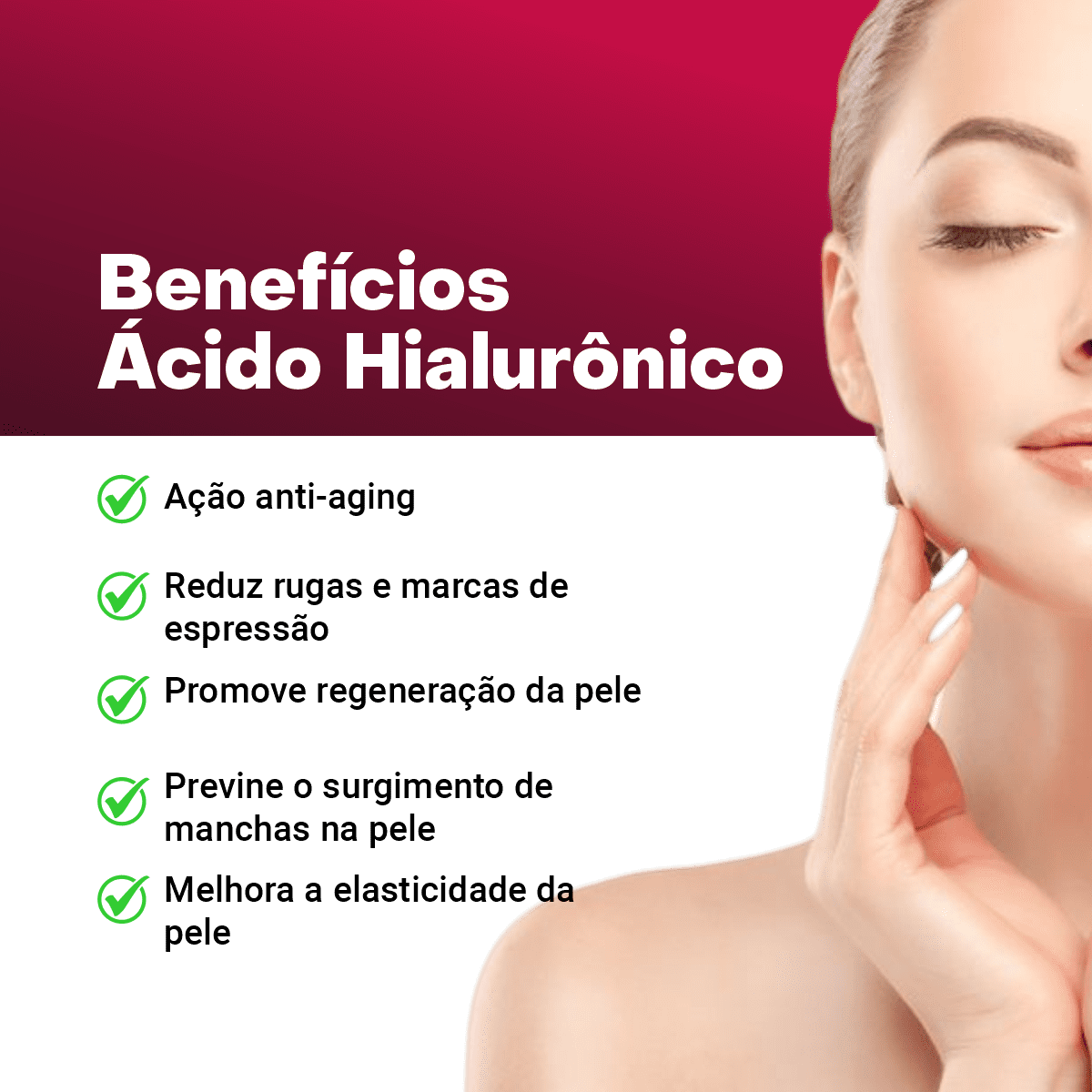 benefícios do colágeno para a pele facial