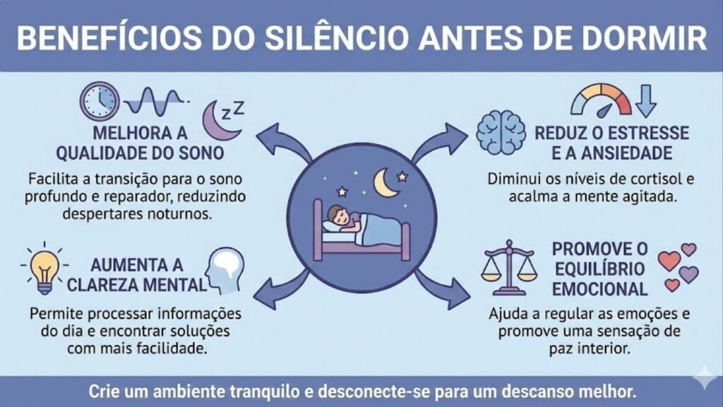 benefícios do silêncio para a mente