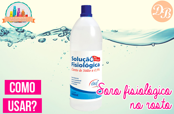 Como criar um tônico facial refrescante com soro fisiológico