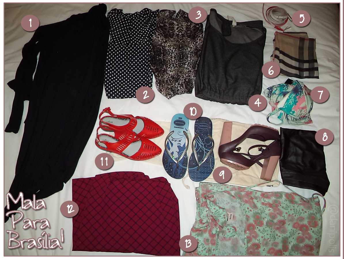 brasília em julho o que levar na mala