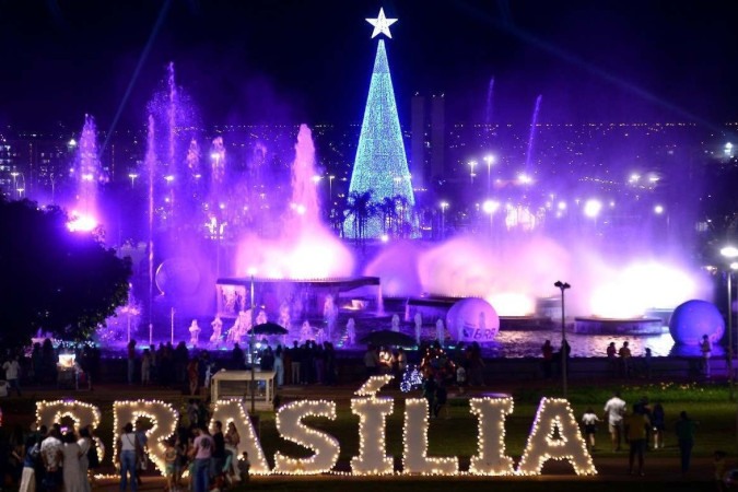 brasília iluminação de natal esplanada