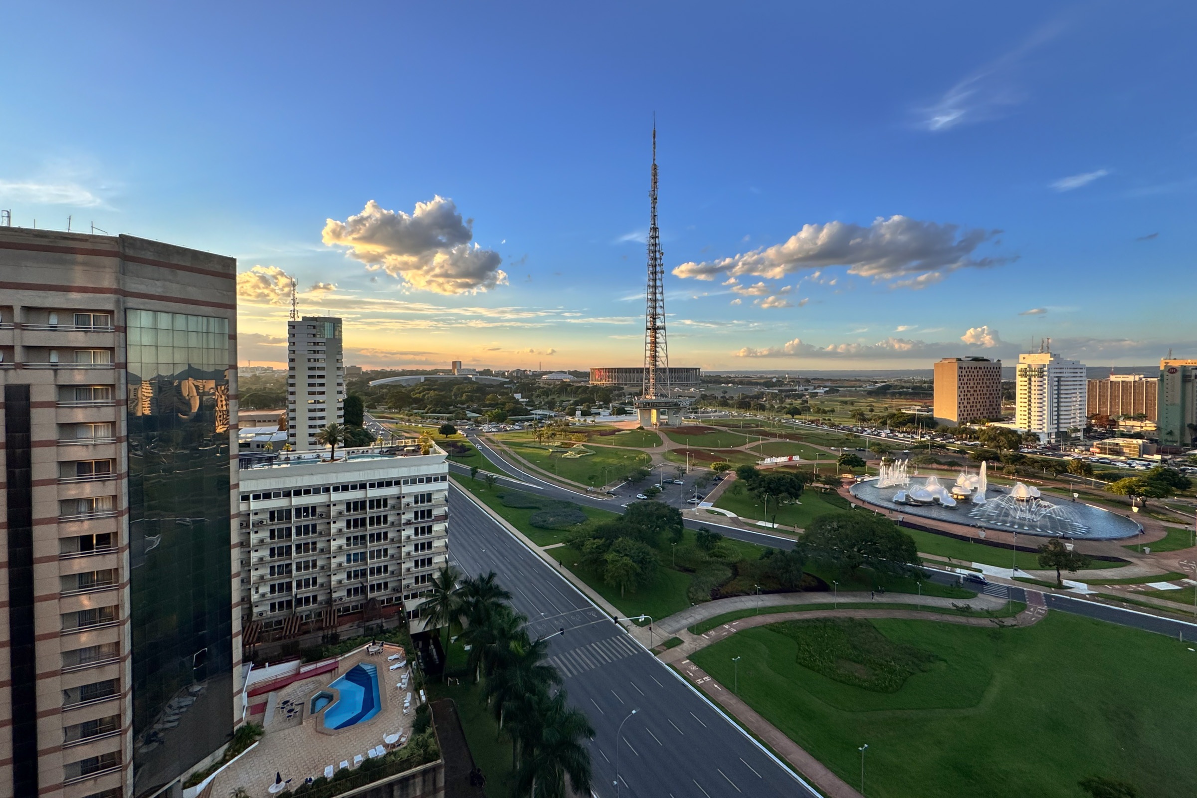 Descubra o Formato de Avião de Brasília Vista de Cima