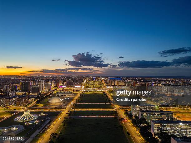 Descubra o Formato de Avião de Brasília Vista de Cima