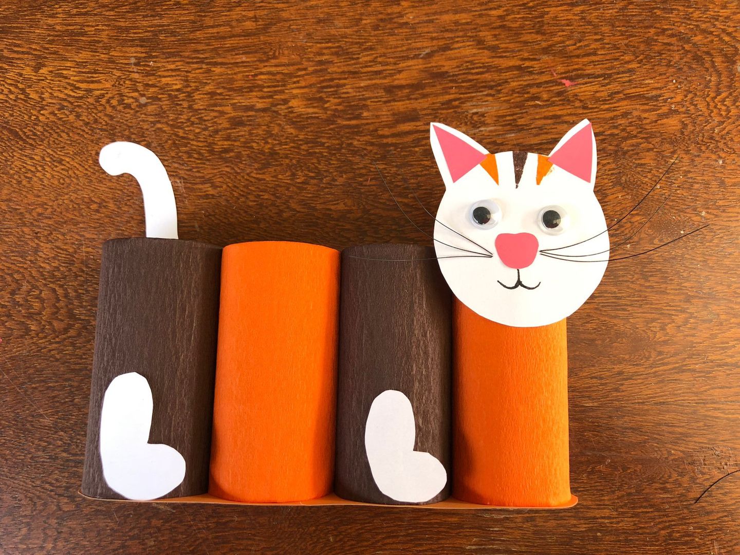 brinquedos gatos rolo papel higiênico