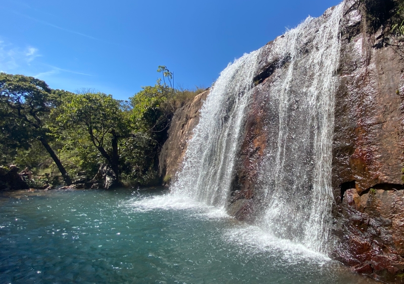 cachoeiras perto de brasília para ir e voltar