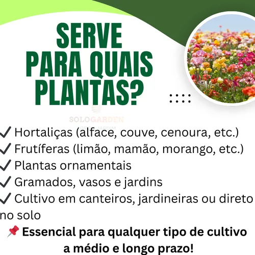 calcário para solo de horta para que serve