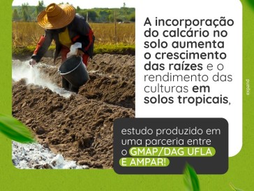 calcário para solo de horta para que serve