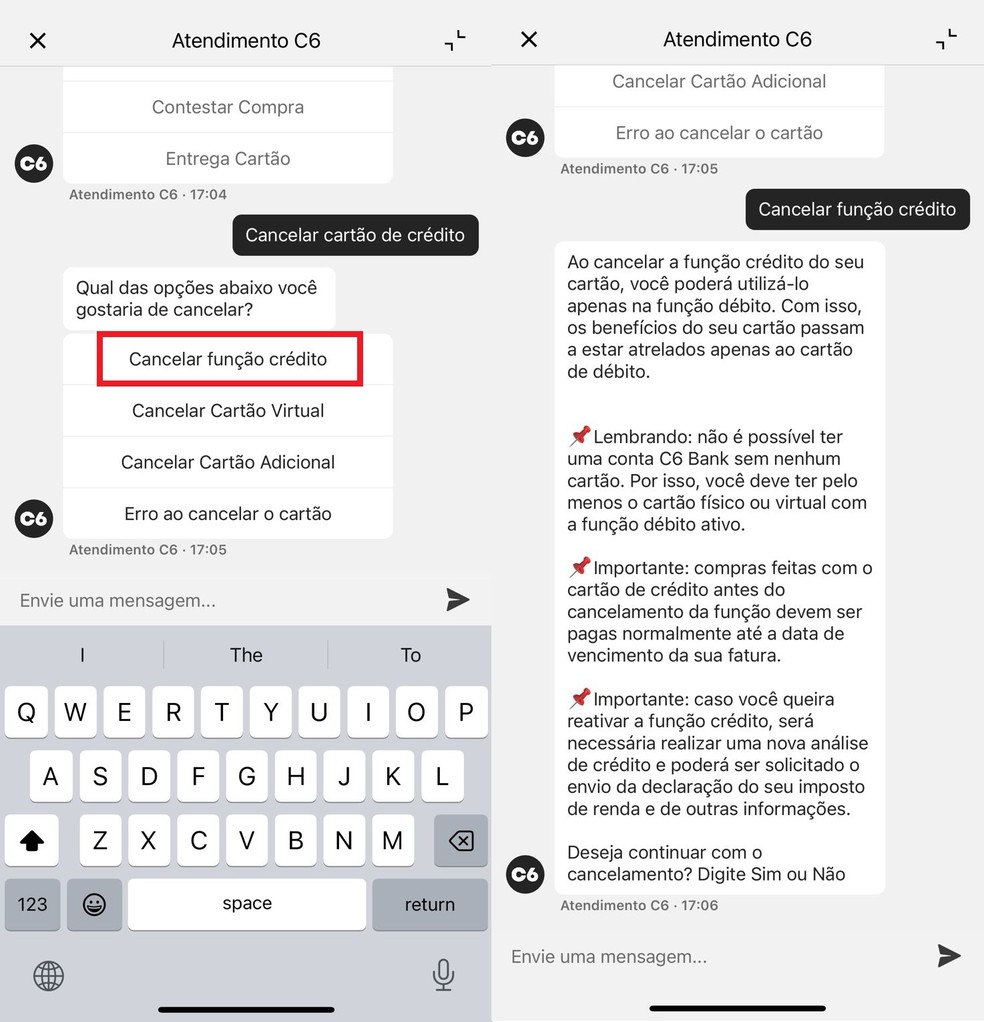 O que fazer se o banco dificultar o cancelamento do seu cartão