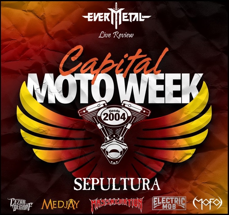 Line-up completo do Capital Moto Week 2026
