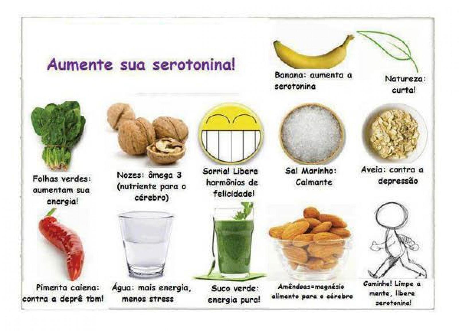 como aumentar a serotonina naturalmente