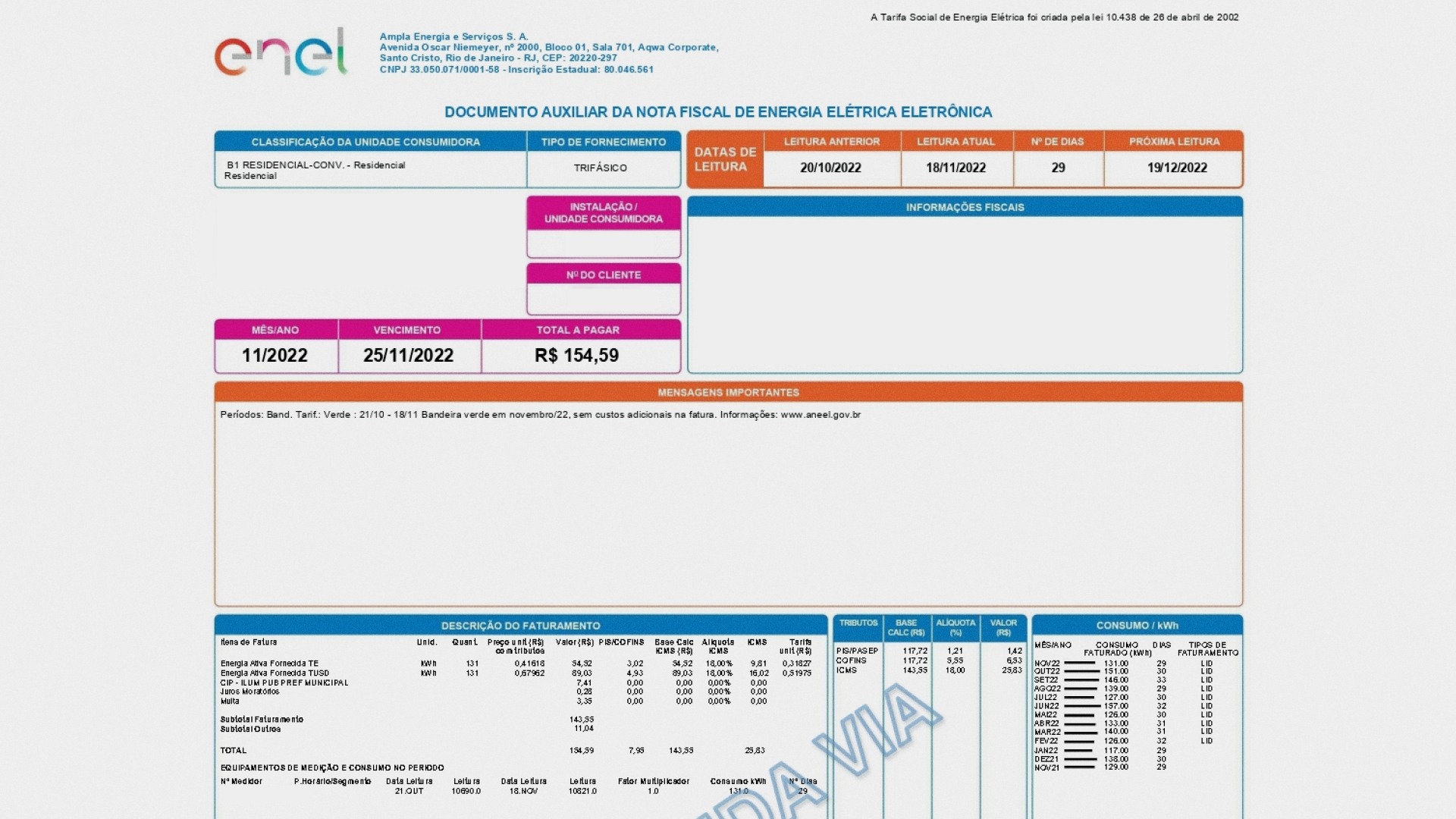 como baixar o valor da conta de luz