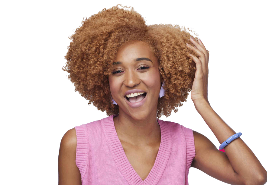 como cuidar de cabelo crespo colorido