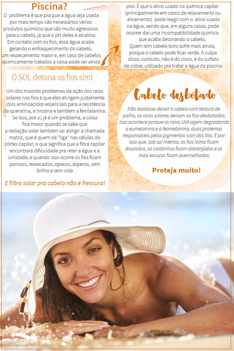 Rotina de Cronograma Capilar para o Verão