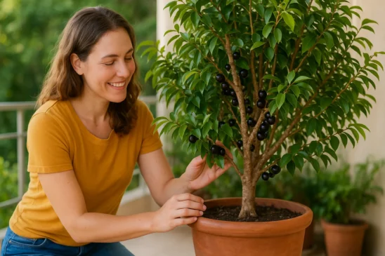 5 ideias de títulos:
1. Jabuticabeira em Vaso: Guia Completo para Colheita Abundante
2. Os Segredos da Rega e Sol para sua Jabuticabeira Frutificar
3. Escolhendo a Muda e o Vaso Perfeitos para Jabuticabeiras
4. Adubação e Poda: Mantendo sua Jabuticabeira Saudável
5. Soluções para Problemas Comuns no Cultivo de Jabuticaba em Vaso