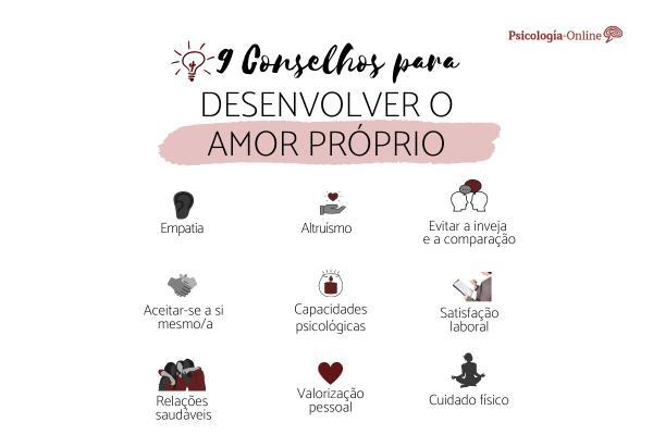 5 ideias de títulos:
1. O Guia Completo para Cultivar o Amor-Próprio
2. Autocuidado Diário: Pequenas Ações que Transformam sua Autoestima
3. Superando a Autocrítica: Estratégias para Desenvolver Autocompaixão
4. O Poder do Autoconhecimento na Jornada do Amor-Próprio
5. Construindo uma Autoestima Inabalável: Dicas Práticas
