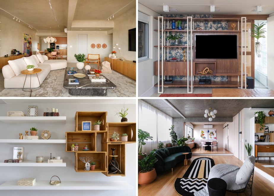 como decorar sala gastando pouco