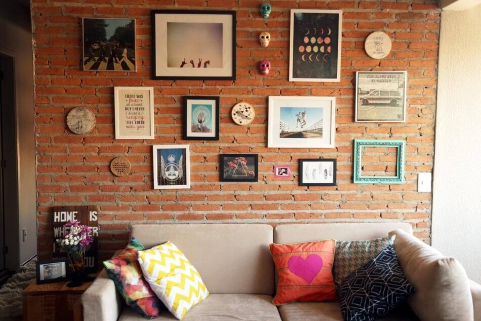 5 ideias criativas para decorar paredes gastando pouco