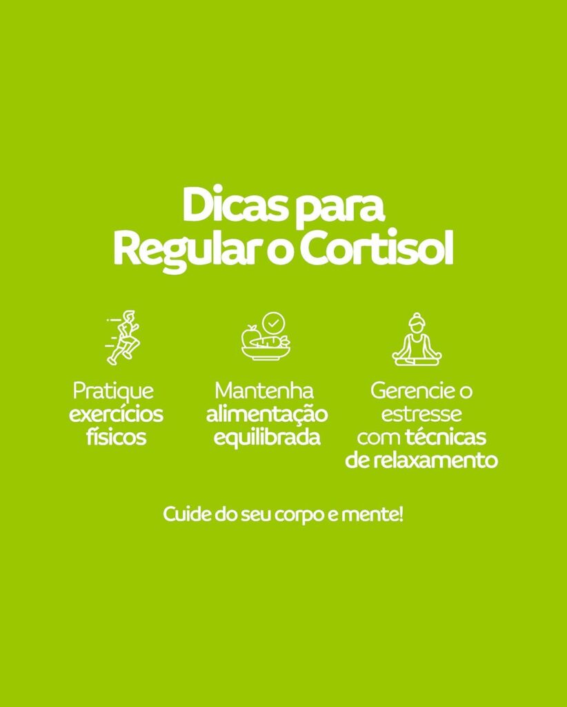 como diminuir o cortisol alto naturalmente