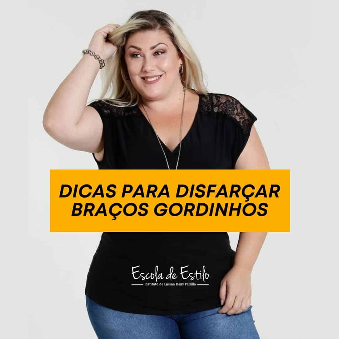 como disfarçar braços finos com mangas