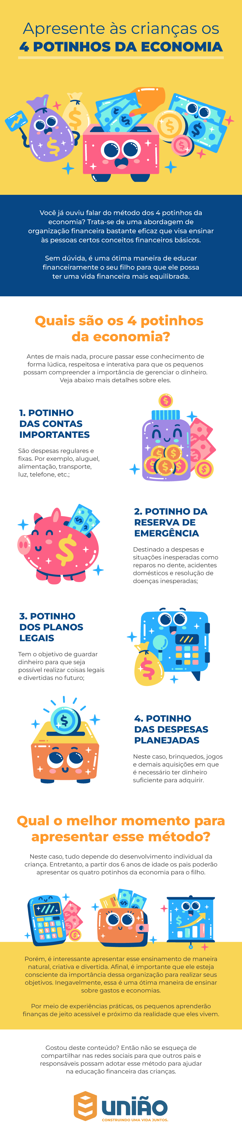 como ensinar educação financeira para crianças