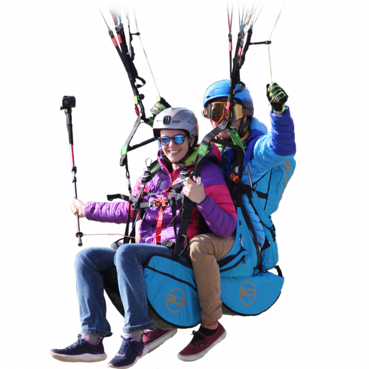 como escolher a selete de parapente confortável