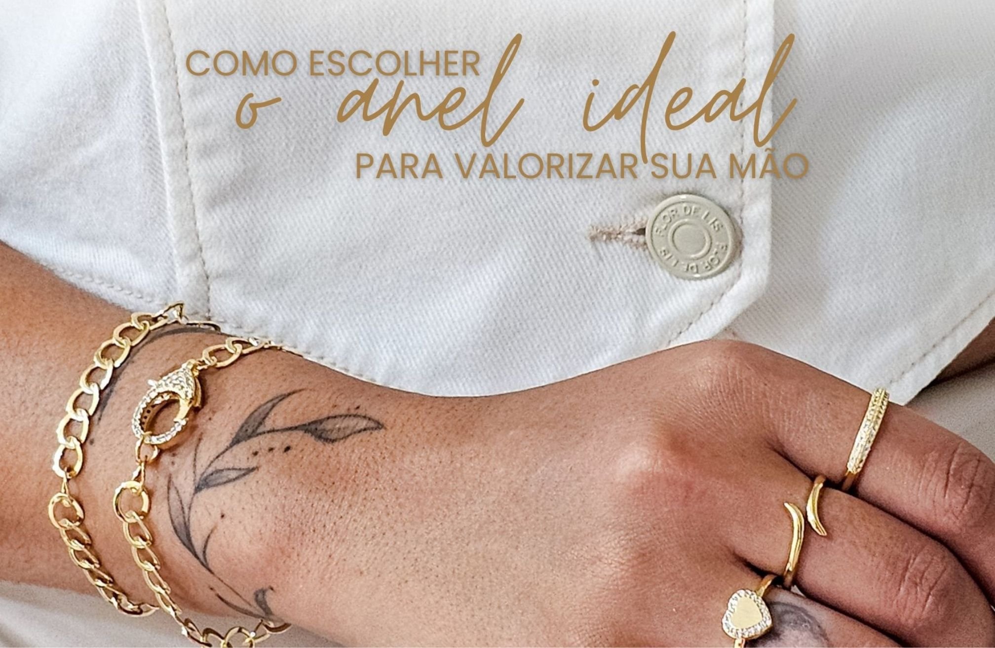 5 Formatos de Pedra que Alongam os Dedos