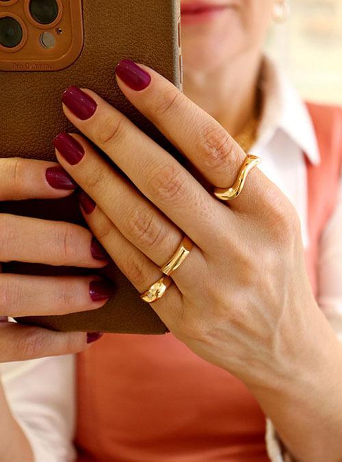 5 Formatos de Pedra que Alongam os Dedos