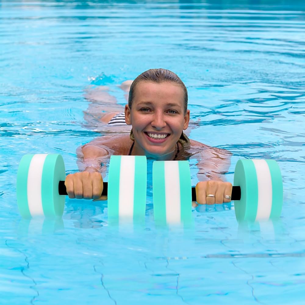 como escolher o halter de espuma para piscina