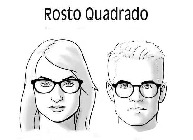 Tendências de óculos para quem tem rosto quadrado