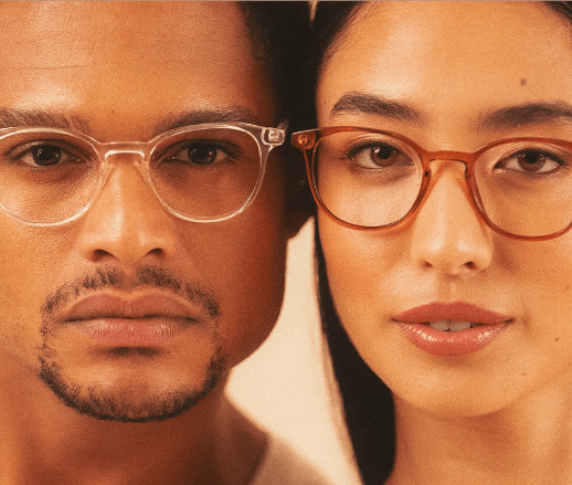 Tendências de óculos para quem tem rosto quadrado