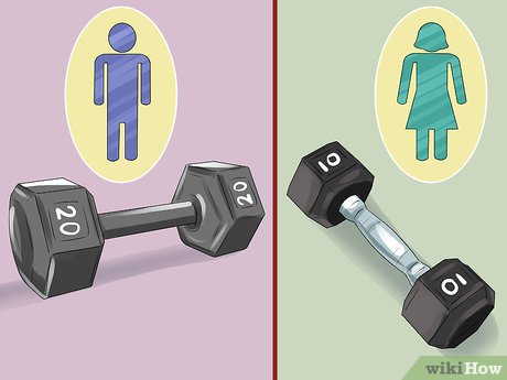 como escolher o peso ideal do halter