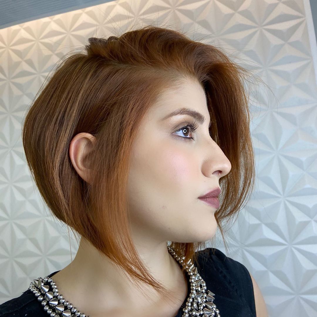 como escolher o tom de ruivo acaju