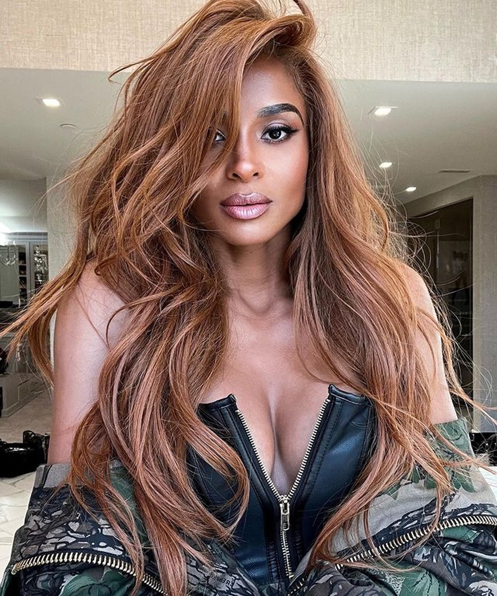 como escolher o tom de ruivo acobreado