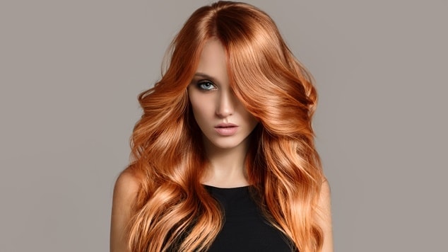 como escolher o tom de ruivo acobreado