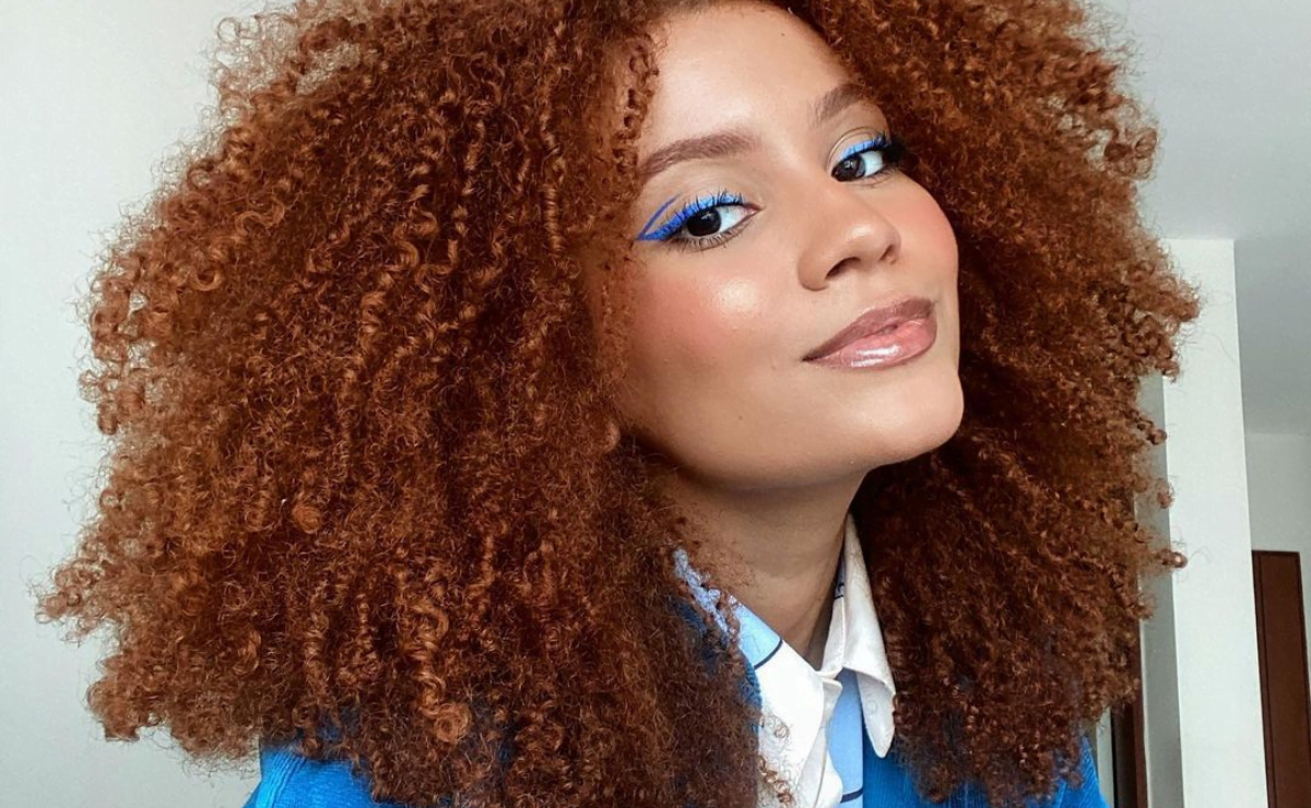 como escolher o tom de ruivo acobreado