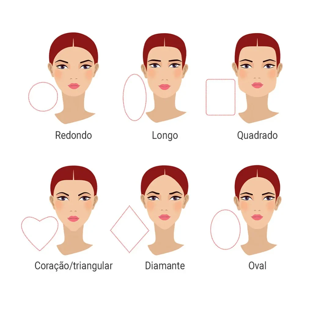 como escolher óculos para rosto coração