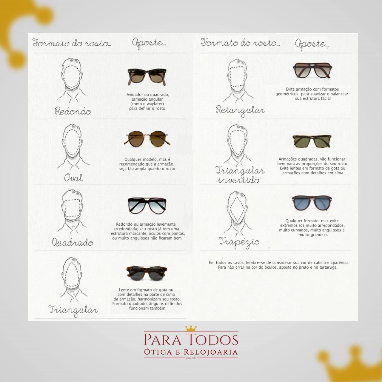 Tendências de Óculos para Cada Formato de Rosto