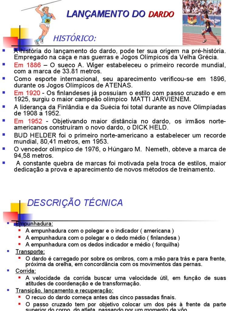 como fazer a corrida de aproximação no dardo