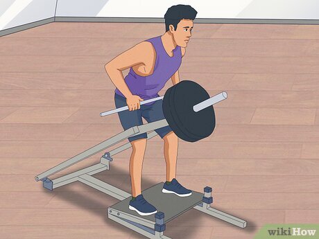 como fazer a remada curvada com barra