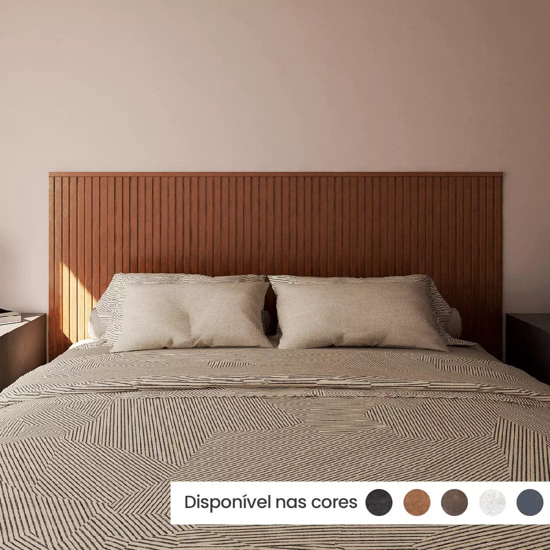 como fazer cabeceira de cama de ripas