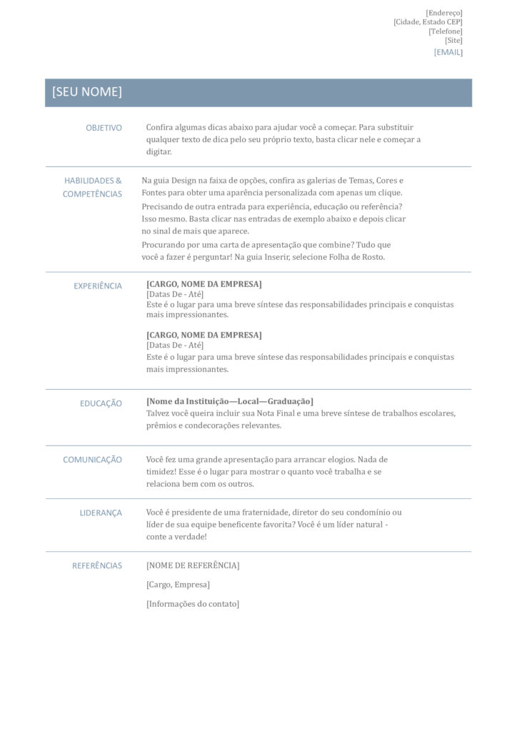 A importância das palavras-chave no currículo 2026