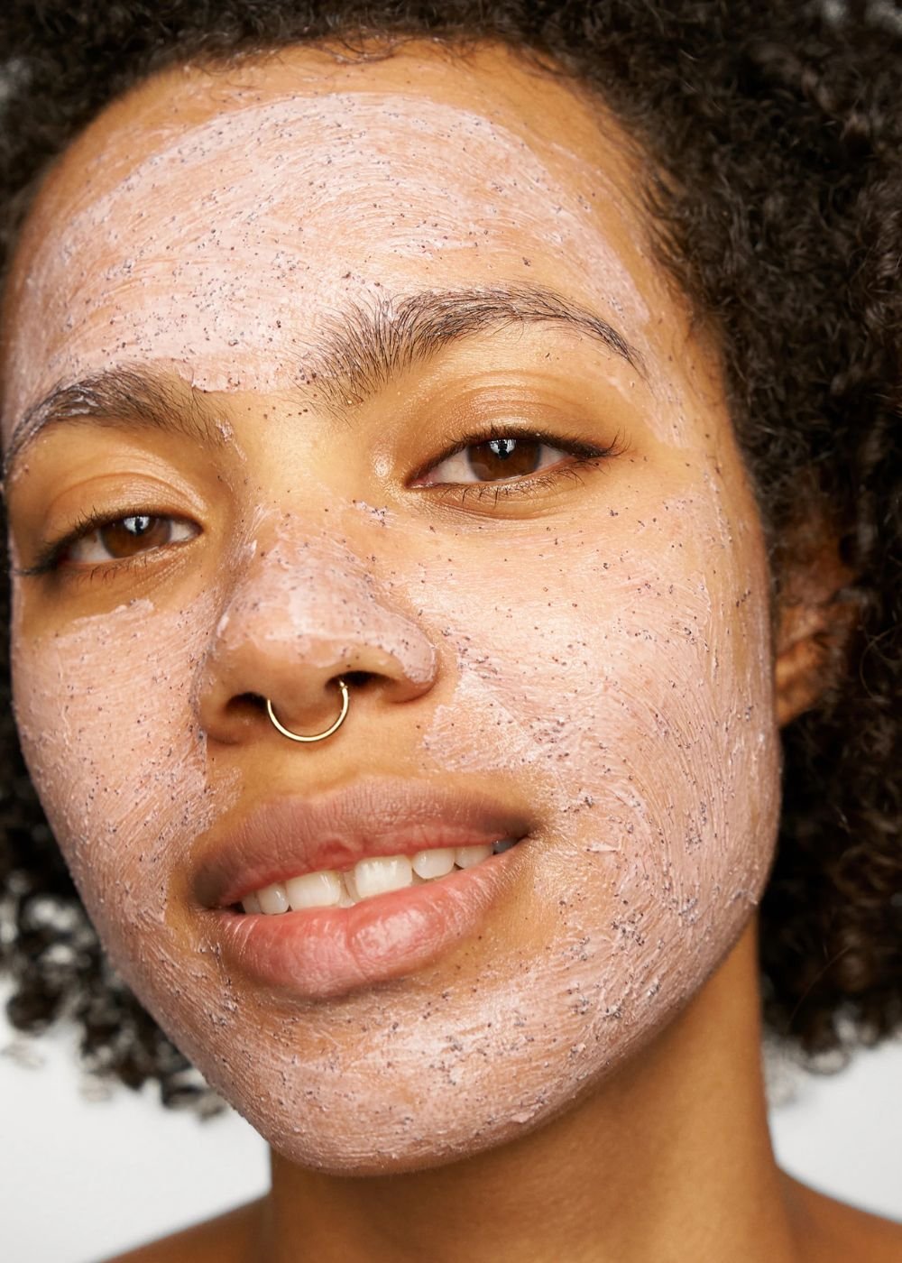 como fazer esfoliação facial com fubá