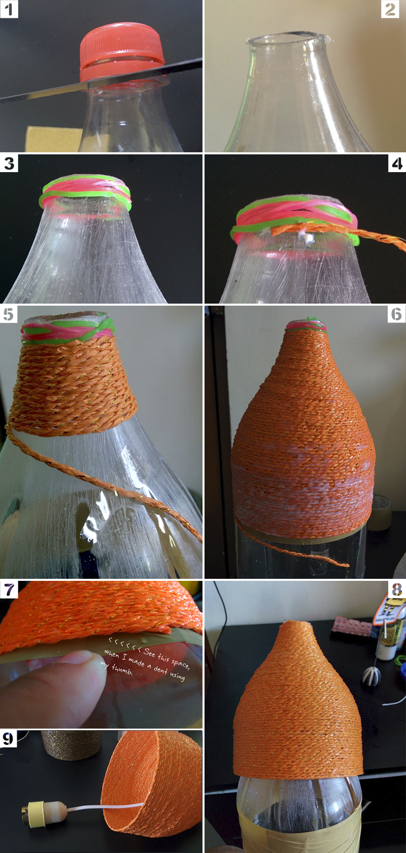 Ideias de Decoração com Luminárias de Barbante