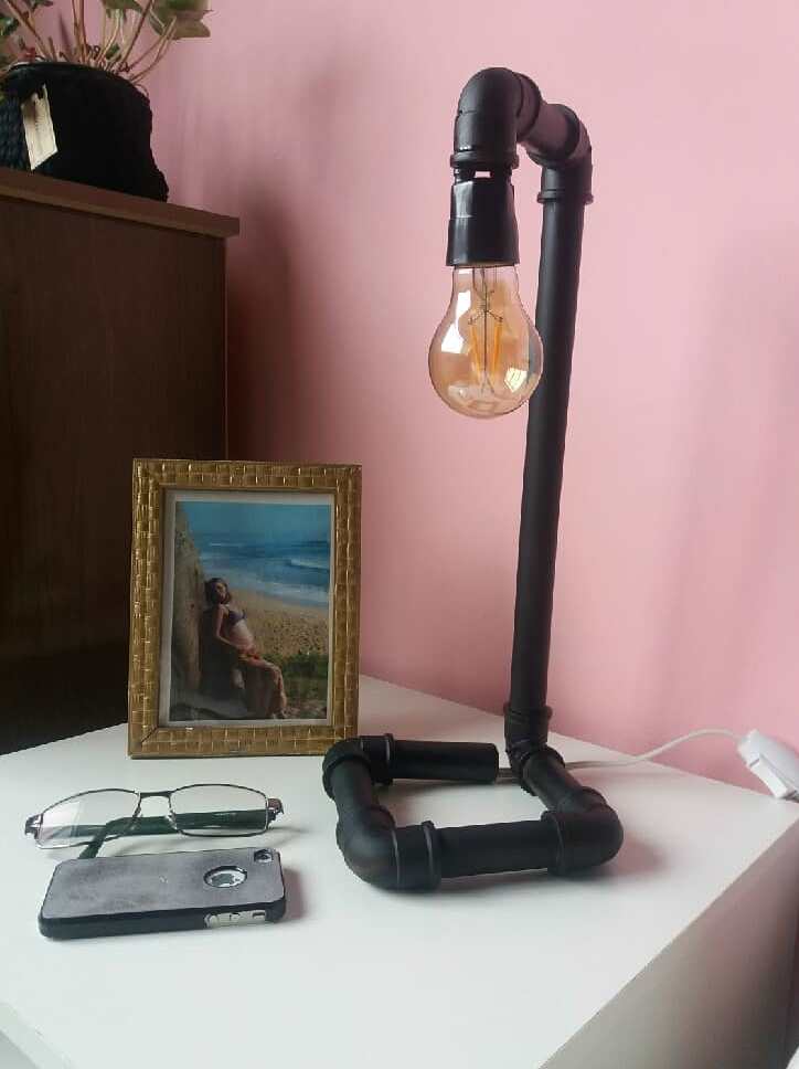 como fazer luminária de pvc para jardim